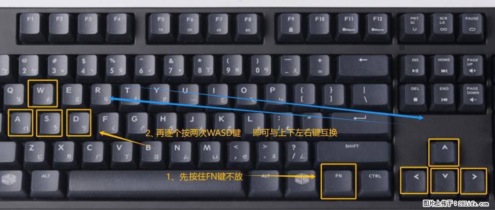 键盘，怎样把wasd键与上下左右方向键互换？ - 生活百科 - 成都生活社区 - 成都28生活网 cd.28life.net